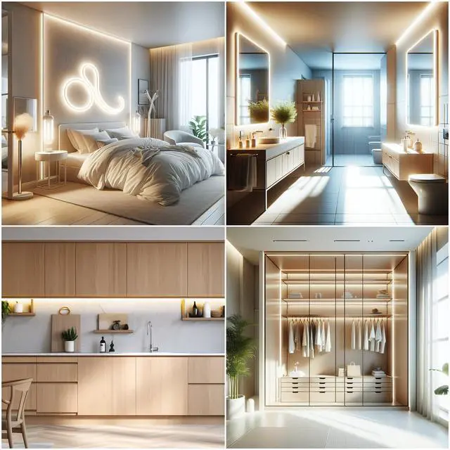 Alt view image 4 of 7 - 6.56FT/2M COB LED Strip Light, Warm White 3000K USB LED Tape Lights, 640LEDs CRI93+Flexible Dimmable Light Strip for TV Backlight, Cabinet Lighting, Mirror, Bedroom Decor