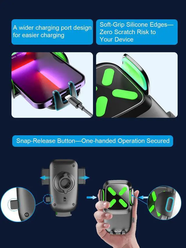 Alt view image 6 of 7 - Sun Visor Phone Holder, UPGRADE Base Support360° Rotatable Rearview Car Visor Phone Holder, Cell Phone Holder Compatible with All 4-7 Inch Phone (Perfect Angle for Photographing Yourself Driving)