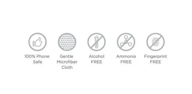 Alt view image 4 of 7 - Shine - 2 in 1 Cell Phone and Screen Cleaner with Attached Microfiber Cloth