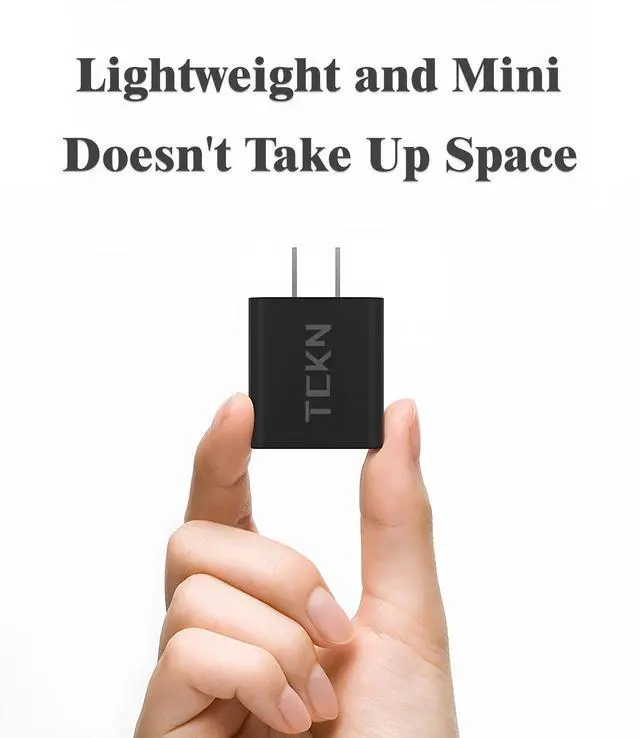 Alt view image 6 of 7 - USB Wall Charger 5V 2A Power Adapter for iPhone, iPad, Samsung, Tablet, iPod, Kindle and More (Black 2Pack)