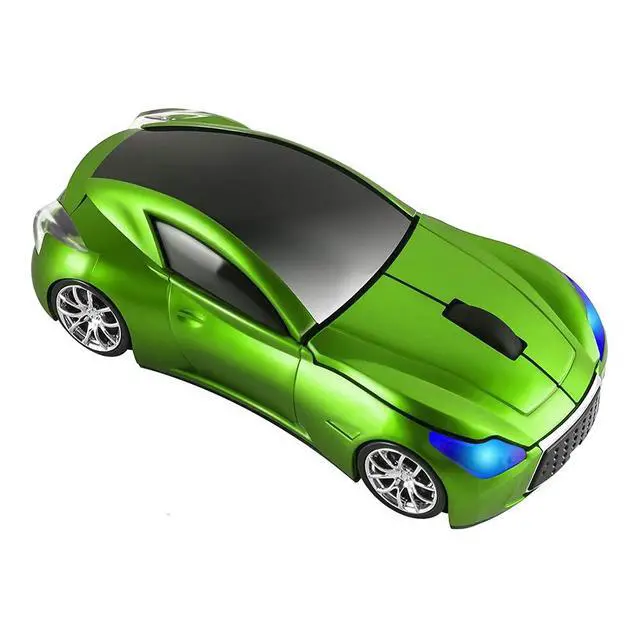 Alt view image 5 of 7 - Cool Sport Car Shape 2.4GHz Wireless Mouse Optical Cordless Mice with USB Receiver for PC Laptop Computer 1600DPI 3 Buttons