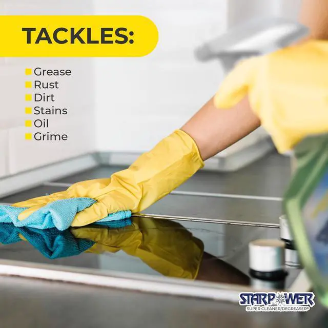 Alt view image 4 of 7 - Multi Surface Grease, Oil, Grime Remover, 24 Ounces