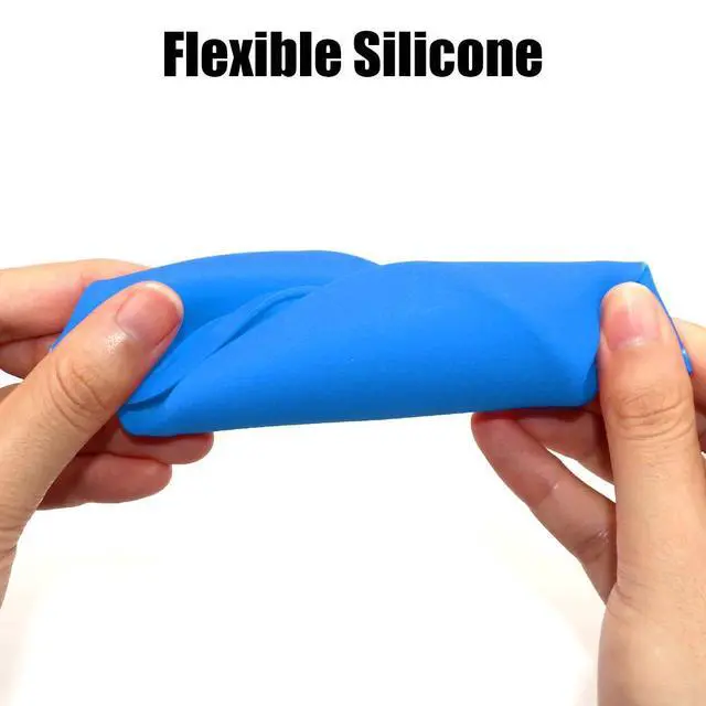 Alt view image 2 of 6 - Silicone Mini Round Cake Molds, 4 Inch, Blue, Reusable, Non-Stick, Microwave, Oven, Freezer Safe