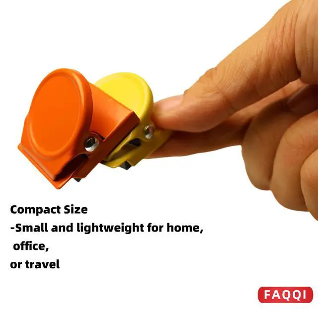 Alt view image 6 of 7 - Mini Chip Clips - Set of 9 Multi-Colored Small Bag Clips for Food - Perfect for Sealing Chip Bags, Snacks, and More