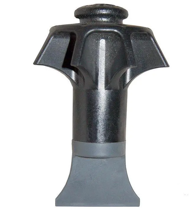 Main image of Disposal Genie Garbage Disposal Strainer | Kitchen Sink Drain Splash Guard | Food Scraper | Black (10450)