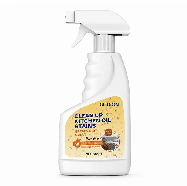 Main image of Heavy Duty Kitchen Degreaser Spray, Multi-Purpose Grease Cleaner for Range Hood, Stove, Countertop, Microwave, Non-Corrosive Safe Formula with Foam Sprayer, 16.9 Fl Oz