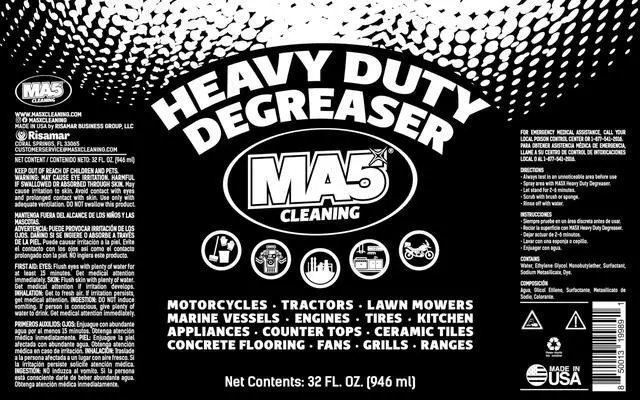 Alt view image 2 of 6 - Cleaner | Indoor and Outdoor Formula | Commercial, Residential, Kitchen, Automotive and Equipment Degreaser and Cleaner | 32oz Spray Bottle | Pack of 2