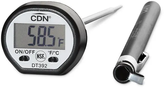 Main image of DT392 ProAccurate® Digital Food Thermometer, NSF Certified Instant Read Meat Thermometer, Thin Tip Probe for Cooking, Grilling, BBQ, Candy Making & Baking, -50 to 392°F