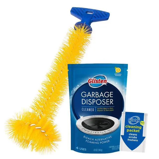 Alt view image 2 of 5 - Garbage Disposal Brush and Disposer Care Kit