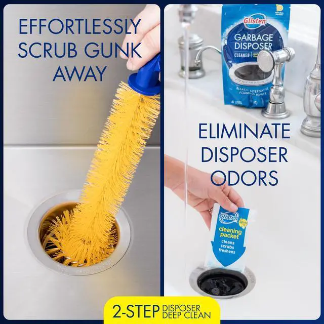 Alt view image 3 of 5 - Garbage Disposal Brush and Disposer Care Kit