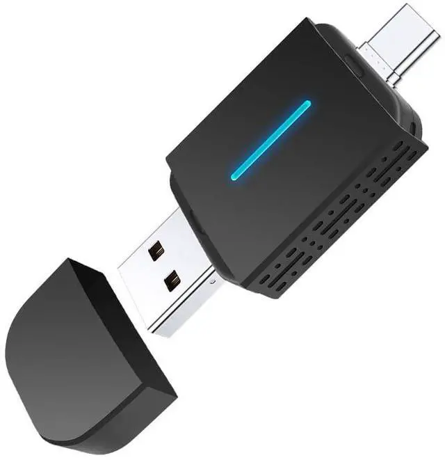 Main image of 2 in 1 Wireless-CarPlay-Adapter-for Cars,Android Auto USB/Type-C Plug&Play
