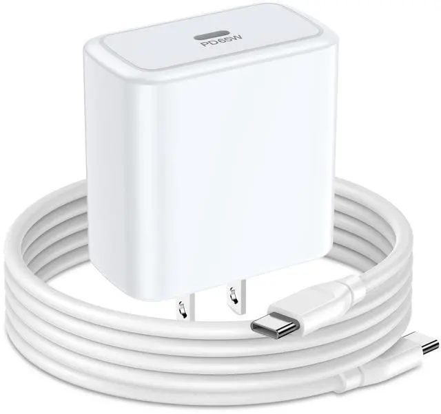 Main image of 65W Super Fast Charger Cord Type C for Samsung Galaxy S26 Ultra S26+ S26 S25 FE Edge Plus A17 A16 A36 A26 A56 A35 S24 S23, 60W 6FT USB C to C Samsung Charger Fast Charging Cord Android Phone Charger
