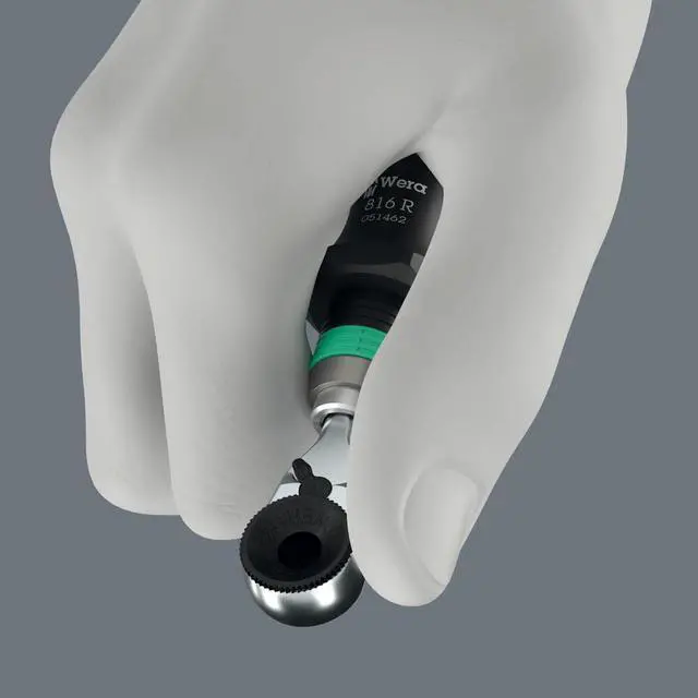 Alt view image 4 of 7 - Tools 05003662001 8011 Zyklop Mini 4 Bit ratchet, 1/4", 1/4" x 50 mm