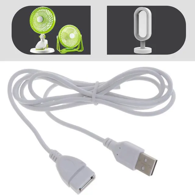 Alt view image 2 of 7 - USB 2.0 Male to Female Extension Cable - USB Type A Extension Cables for Keyboard, Mouse, Printer, Computer Accessories