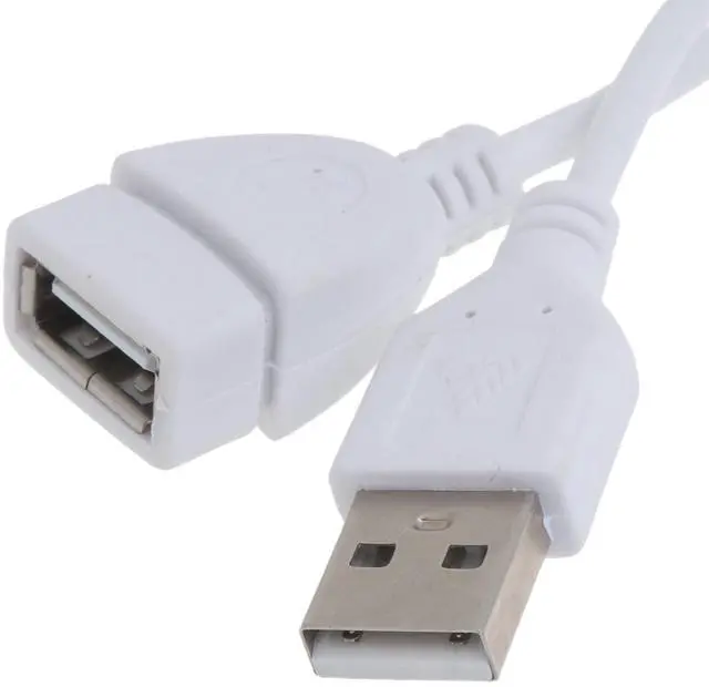 Alt view image 3 of 7 - USB 2.0 Male to Female Extension Cable - USB Type A Extension Cables for Keyboard, Mouse, Printer, Computer Accessories