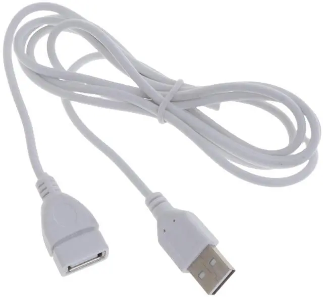 Alt view image 6 of 7 - USB 2.0 Male to Female Extension Cable - USB Type A Extension Cables for Keyboard, Mouse, Printer, Computer Accessories