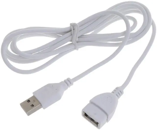 Alt view image 7 of 7 - USB 2.0 Male to Female Extension Cable - USB Type A Extension Cables for Keyboard, Mouse, Printer, Computer Accessories