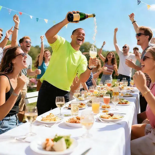 Alt view image 6 of 7 - 2 Pack White Plastic Table Cloth Disposable Rectangle Tablecloth 54 x 108 Inch, White Plastic Table Covers for Birthday Wedding Banquet Picnic Holiday Party Decorations