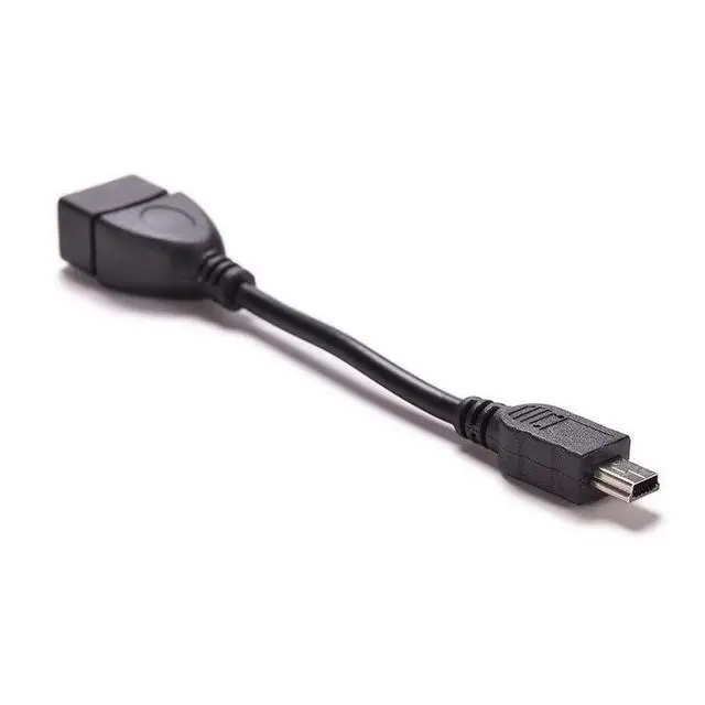 Alt view image 3 of 6 - 3 Pack Mini USB OTG Cable Mini USB Male to USB 2.0 Female Host OTG Adapter Connector Converter for USB Flash Drive Ti-84 Calculator Mouse Tablet MP3 Player Camera Transfer Photo to Computer