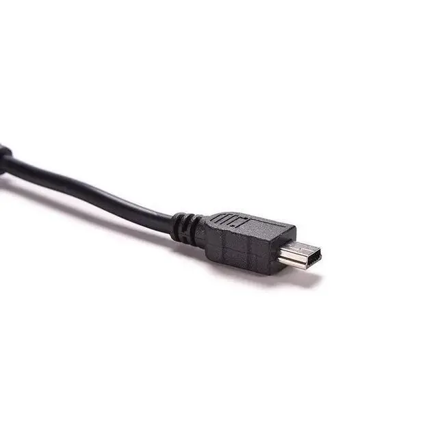 Alt view image 4 of 6 - 3 Pack Mini USB OTG Cable Mini USB Male to USB 2.0 Female Host OTG Adapter Connector Converter for USB Flash Drive Ti-84 Calculator Mouse Tablet MP3 Player Camera Transfer Photo to Computer
