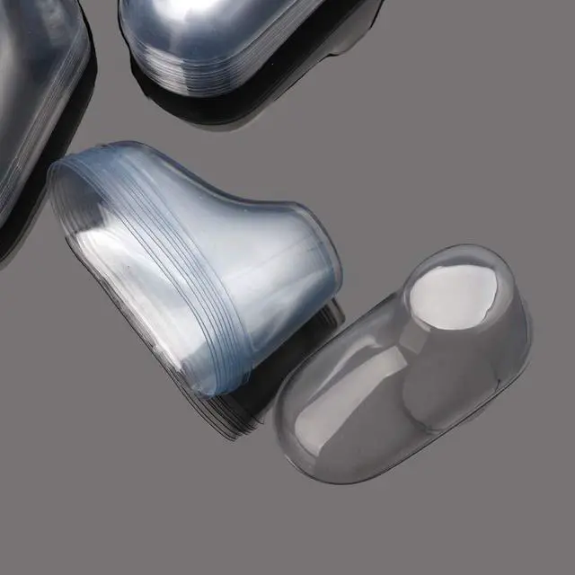 Alt view image 7 of 7 - 10Pcs Clear Plastic Baby Feet Display Showcase Shoe Trees Baby Booties Shoes and Socks 8/9/10.5/11/12cm Transparent