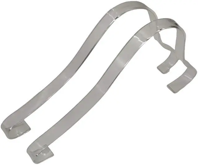 Main image of 5 Pairs Acrylic Shoe Trees for High Heel Shoes Clear Shoe Shapers for Women, Displaying Sandals Strappy