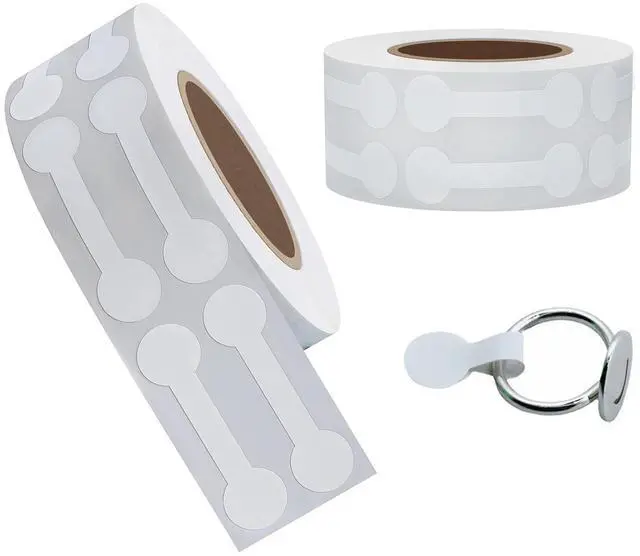 Main image of 1000PCS Stickers for Small Business Jewelry Tags - Self Adhesive White Blank Jewelry Price Labels - Rectangle