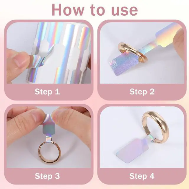 Alt view image 6 of 7 - 1000 Pcs Price Tags Stickers Roll for Necklace Earring Price Identify, Self Adhesive Jewelry Tags Roll for Necklace, Earring, Bracelet, Ring, Display