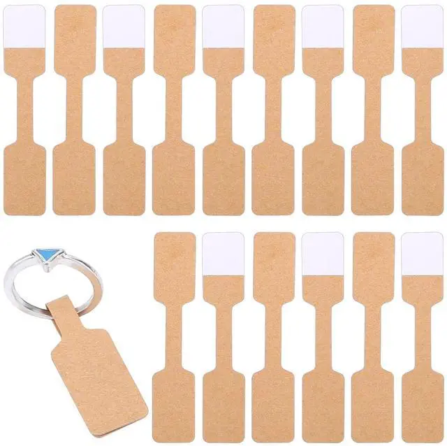 Main image of 200PCS Jewelry Tags for Pricing, Blank Label Stickers Blank Tags Stickers Easy Peel Off Self Adhesive Price Tag Labels Small Price Sticker Jewelry Tag for Bracelet,Ring,Crafts
