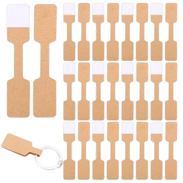 Alt view image 7 of 7 - 200PCS Jewelry Tags for Pricing, Blank Label Stickers Blank Tags Stickers Easy Peel Off Self Adhesive Price Tag Labels Small Price Sticker Jewelry Tag for Bracelet,Ring,Crafts