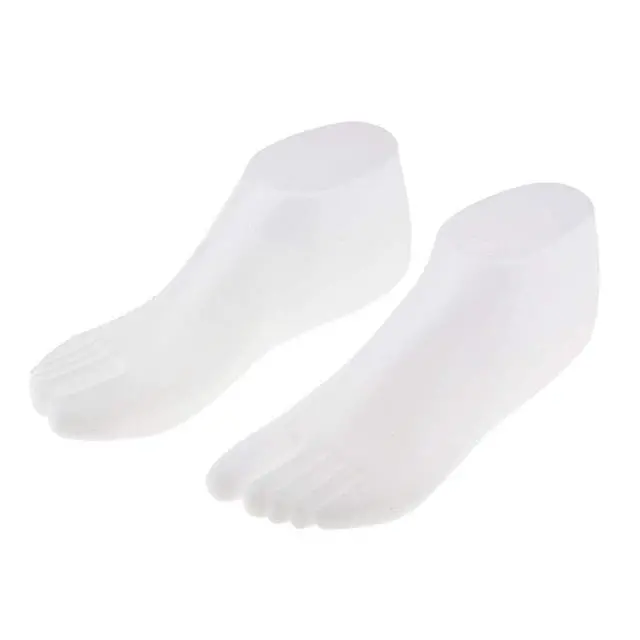 Alt view image 4 of 7 - Female Plastic Foot Model Tools for Sandals Display (White)
