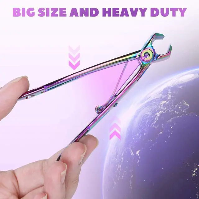 Alt view image 6 of 6 - Toenail Clippers for Thick Toenails for Seniors Vepkuso Ultra Sharp Nail Clippers for Women Large German Fingernail Clippers Cutter Set for Tough Nails, Men, Adult,Gift Idea