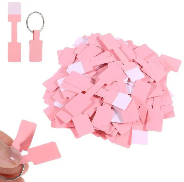Main image of 200 PCS Jewelry Price Tags Stickers, Self-Adhesive Jewelry Tags for Pricing, Jewellery Price Tag Stickers for Rings, Necklaces, Bracelets, Earrings, Pink