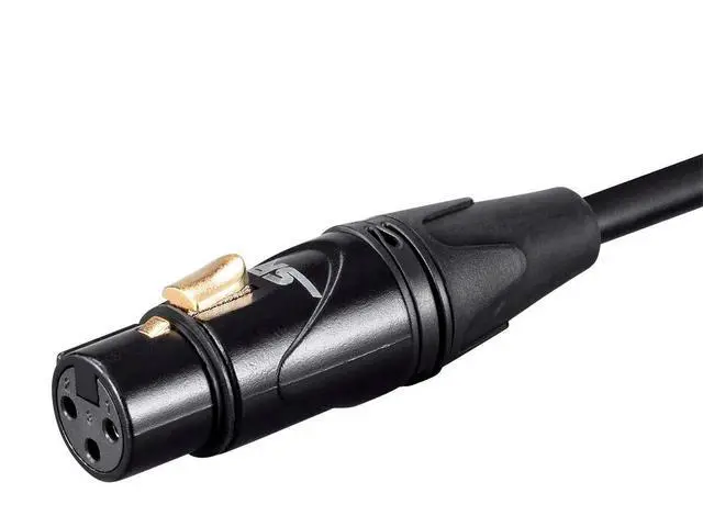 Alt view image 4 of 6 - Starquad XLR Male to XLR Female Microphone Cable - 1.5 Feet - Black, 24AWG, Optimized for Analog Audio - Gold Contacts - Stage Right Series