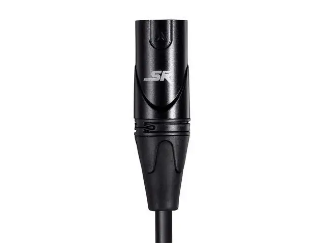 Alt view image 5 of 6 - Starquad XLR Male to XLR Female Microphone Cable - 1.5 Feet - Black, 24AWG, Optimized for Analog Audio - Gold Contacts - Stage Right Series