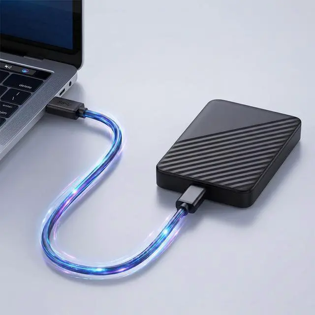 Alt view image 7 of 7 - 2 Pcs USB 3.0 Extension Cables 1FT Short USB A 3.0 Extender Cord Type A Male and Female Extension Cables Fast Data Transfer for Keyboards Mice Hard Disk Drives