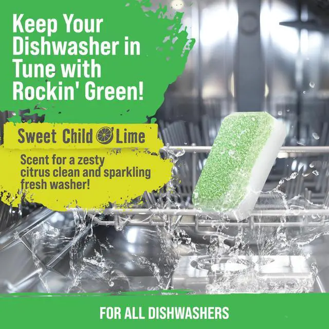 Alt view image 7 of 7 - Deep Cleaning and Deodorizing Tablets for Dishwashers, Washing Machines, and Garbage Disposals, Removes Odor and Residue (Dishwasher Cleaning Tablets, 8 Pack)