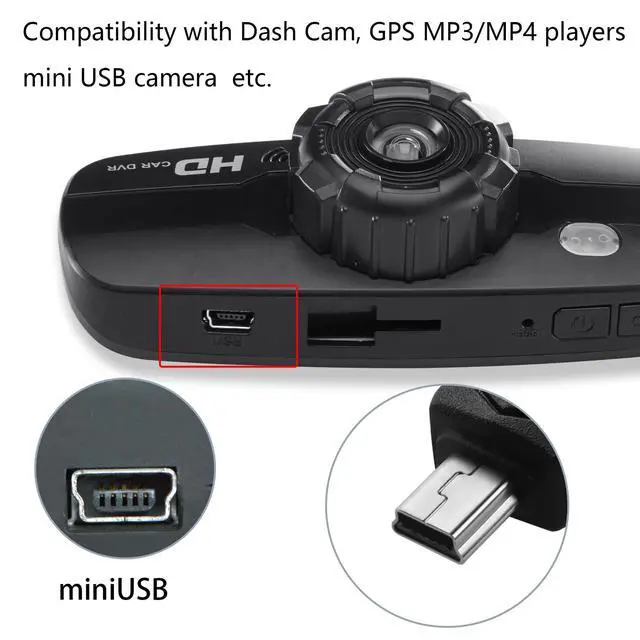 Alt view image 5 of 7 - 3PCS Micro USB to Mini USB Adapter, Micro USB Male to Mini USB 2.0 Female Converter Support 5V/2ACharge & 480MbpsData Sync for MP3 Player, Dash Cam, Digital Camera(Micro to Mini)