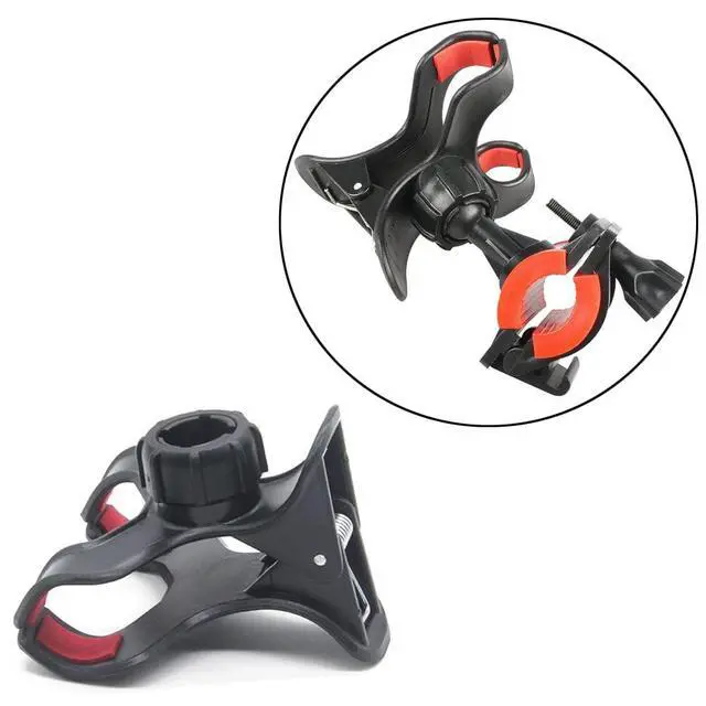 Alt view image 4 of 6 - 3 Pack Gooseneck Clamp Replacement Phone Holder Clip Universal 17mm Ball Mount Joint Socket for Flexible Long Arm Hose Stand Cellphone Bracket Table Bed Desk Car Bicycle Handelbar Ring Light