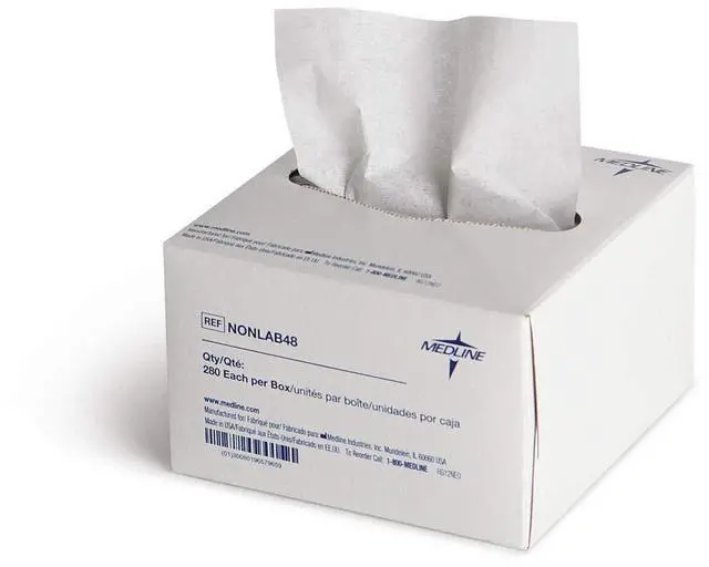 Main image of Delicate Task Wipes, Low Linting Lab Wipes, 4" x 8", Multi-Purpose Cleaning, 280 per Box