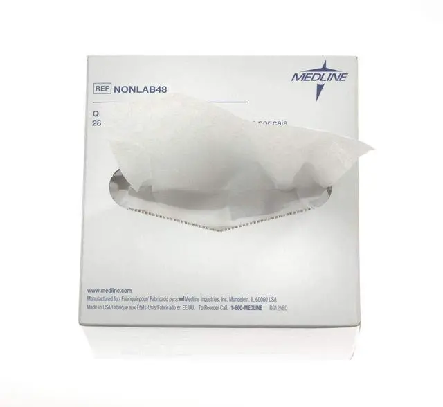 Alt view image 2 of 2 - Delicate Task Wipes, Low Linting Lab Wipes, 4" x 8", Multi-Purpose Cleaning, 280 per Box