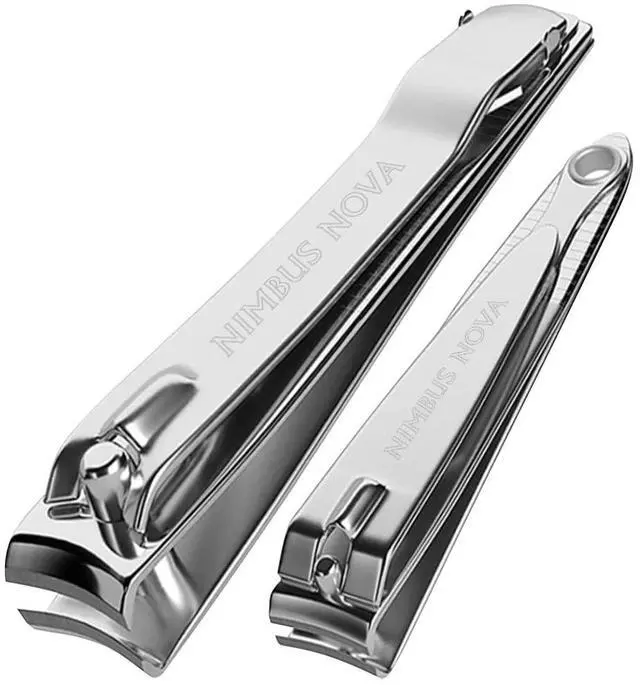 Main image of Nail Clipper Set Premium Stainless Steel Fingernail & Toenail Clippers for Men & Women | Sharp, Curved Blades | Travel-Friendly, Gift-Ready