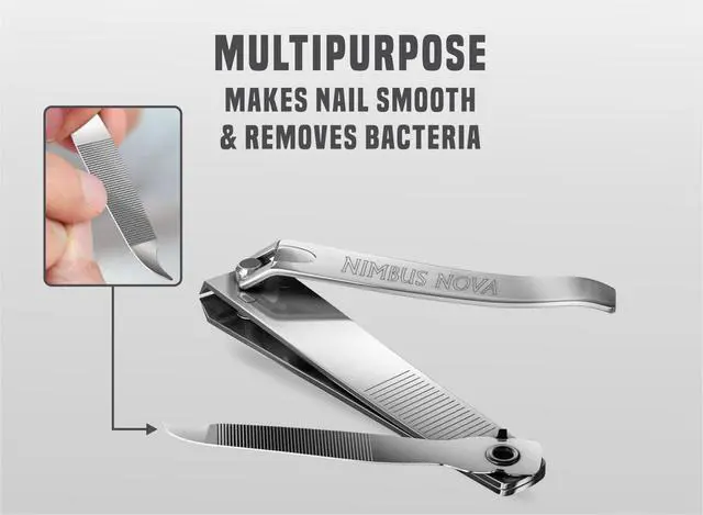 Alt view image 2 of 7 - Nail Clipper Set Premium Stainless Steel Fingernail & Toenail Clippers for Men & Women | Sharp, Curved Blades | Travel-Friendly, Gift-Ready