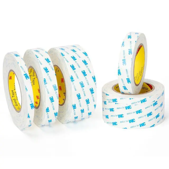 Alt view image 7 of 7 - 3M Double Sided Tape 0.39"×16.5Ft No Damage Double Sided Wall Tape