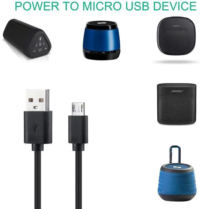 Alt view image 3 of 5 - Speaker Charging Cable compatible with DOSS SoundBox Pro / Plus