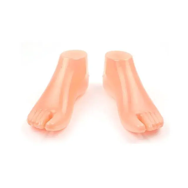 Alt view image 4 of 4 - Female Plastic Foot Model Tools for Sandals Display (Fleshtone)