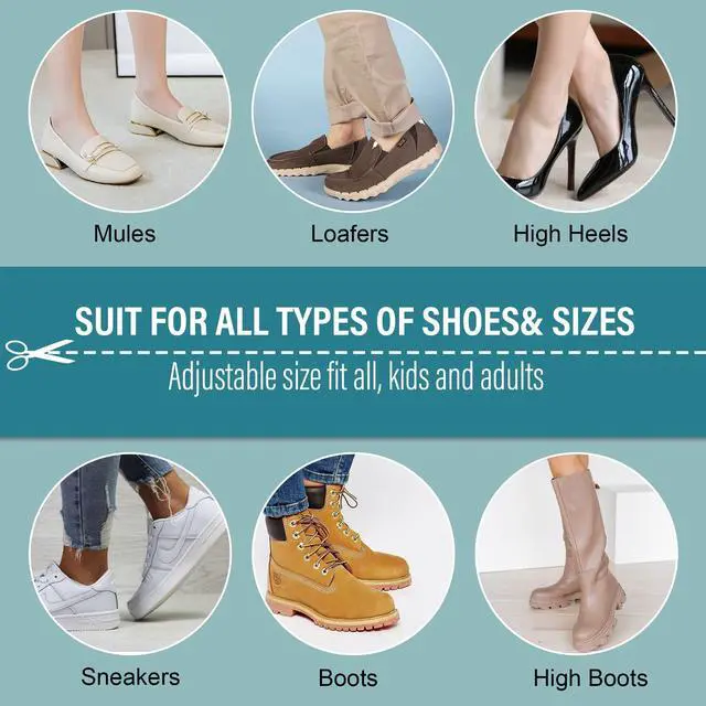 Alt view image 7 of 7 - 12 Pcs Shoe Tree Inserts for Men Women, Shoe Shaper for Sneaker Leater Golf Mules and Boot