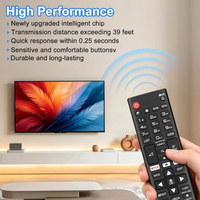 Alt view image 6 of 7 - Replacement for LG Smart TV Remote Control, Compatible with All LG TV Models