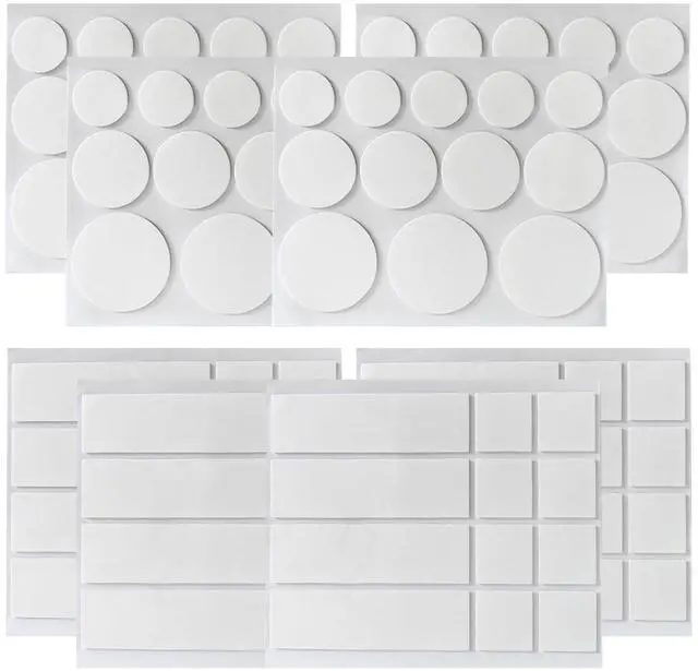 Main image of Double Sided Tape Heavy Duty(Assorted 96PCS), Nano Adhesive Mounting Tape Wall Decor,Sticky Picture Hanging Adhesive Strips Poster Tape