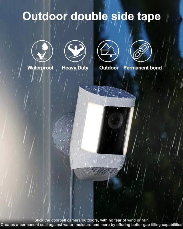 Alt view image 5 of 7 - Heavy Duty Double Sided Tape-Waterproof Foam Tape,Heat Resistant Mounting Tape, 0.4" x 10Ft-Strong Adhesive Tape for Metal,Glass,Plastic,Car,Picture Hanging, DIY, Home,Indoor and Outdoor Use